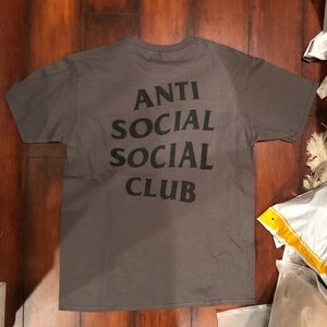 Anti Social Social Club Charcoal Grey Shirt